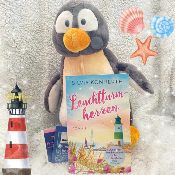 Lesepinguin | Rezension | Leuchtturmherzen | Silvia Konnerth | Liebesroman