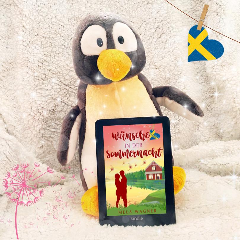 Lesepinguin | Rezension | Wünsche in der Sommernacht | Mela Wagner | romantischer Liebesroman aus der Liebe-auf-Schwedisch-Reihe