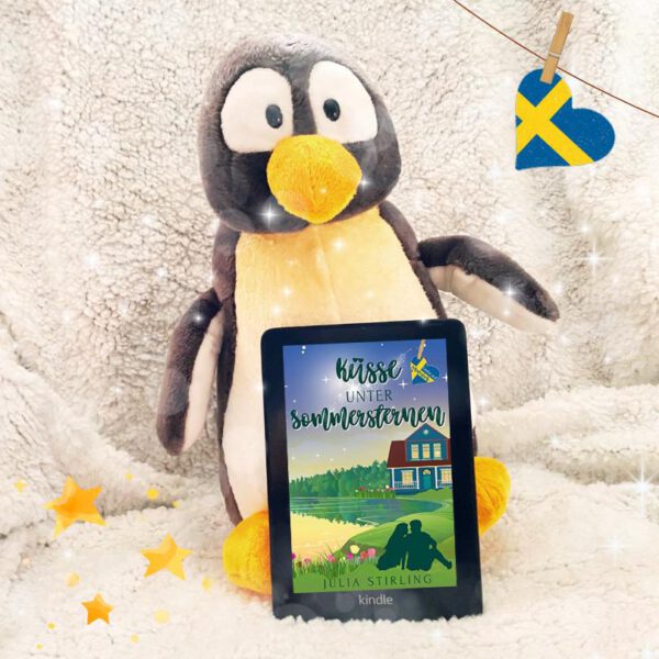 Lesepinguin | Rezension | Küsse unter Sommersternen | Julia Stirling | romantischer Liebesroman aus der Liebe-auf-Schwedisch-Reihe